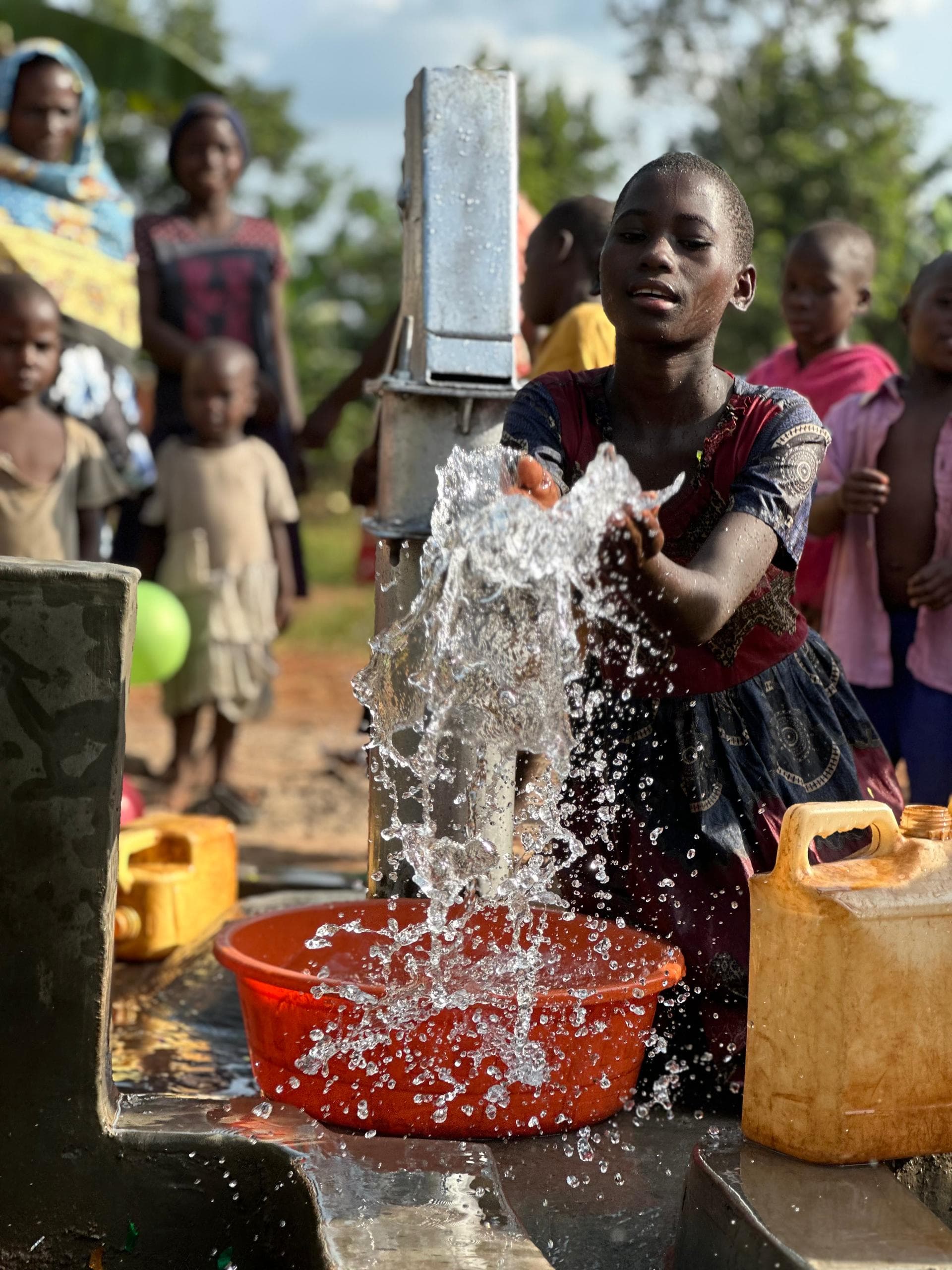 Community members benefiting from Musana's community development programme